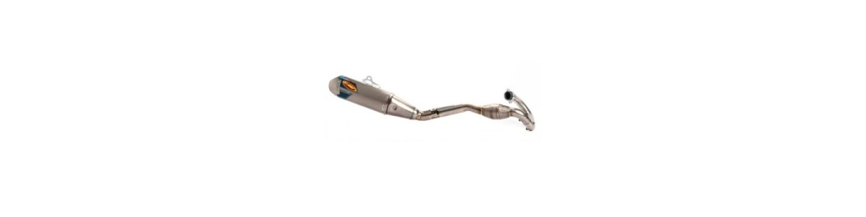 Category complete muffler for SHERCO 4-stroke