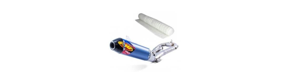 Muffler for VOR 4-stroke motocross bikes