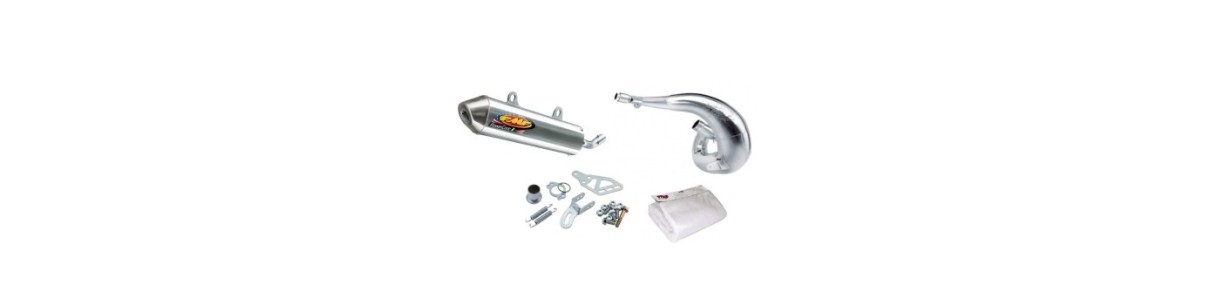 Muffler, line, silencer and accessories for SHERCO 2-stroke motocross bikes