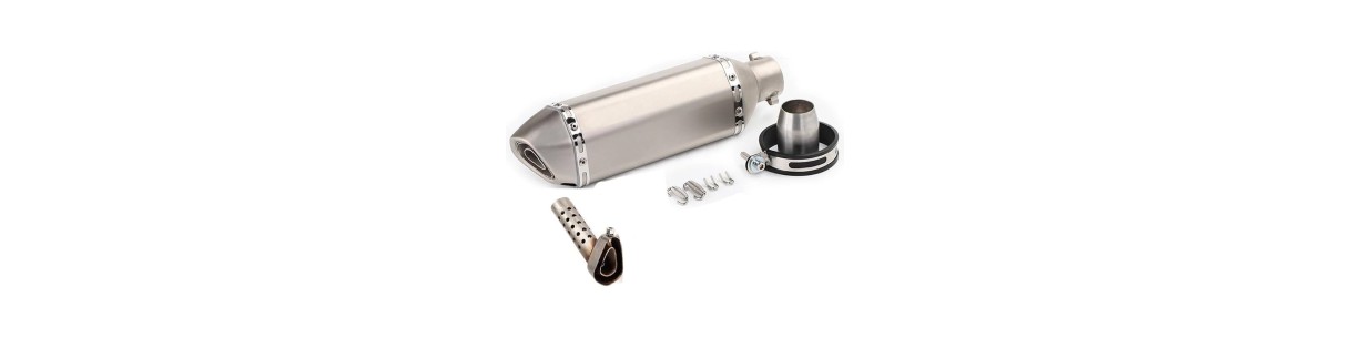 Silenciadores y accesorios para motos de 4 tiempos