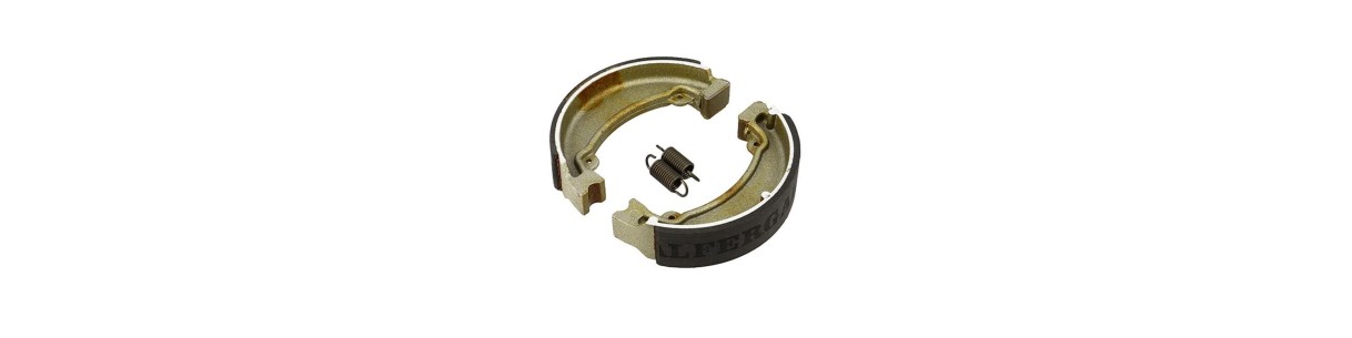 Brake shoe for motocross, enduro and trials bikes