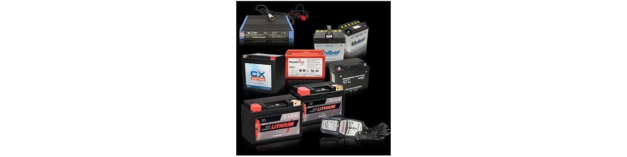 Accessoires et pièces de batterie pour motocross, enduro et trial