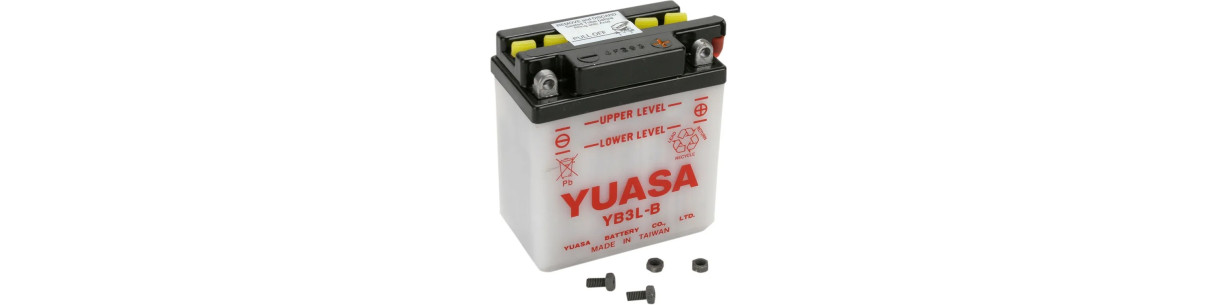 Battery for motocross, enduro, and trial