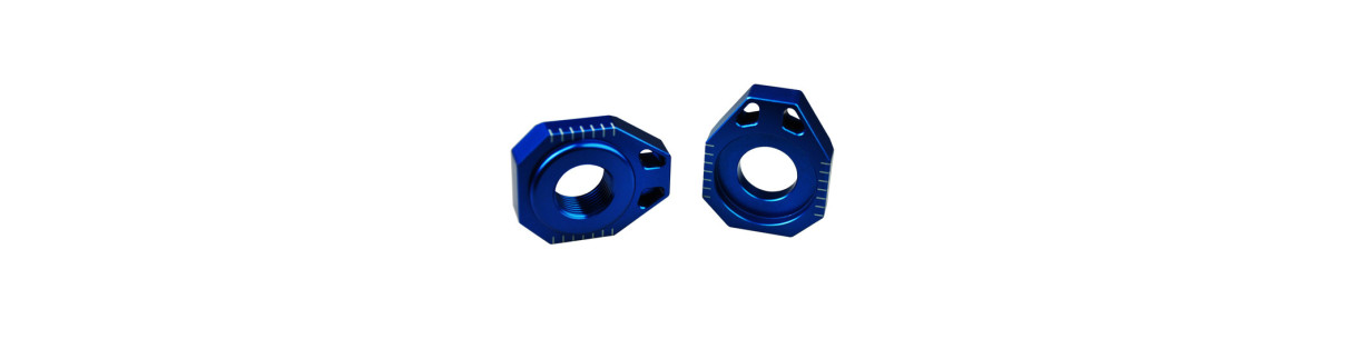 Chain tensioners and guides for GAS GAS