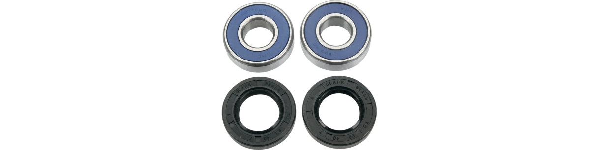 Wheel bearings and hubs for POLARIS quads