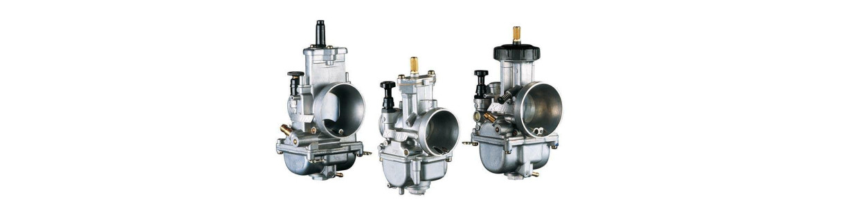 Carburadores completos Keihin, Mikuni y Dell'Orto 2 y 4 tiempos